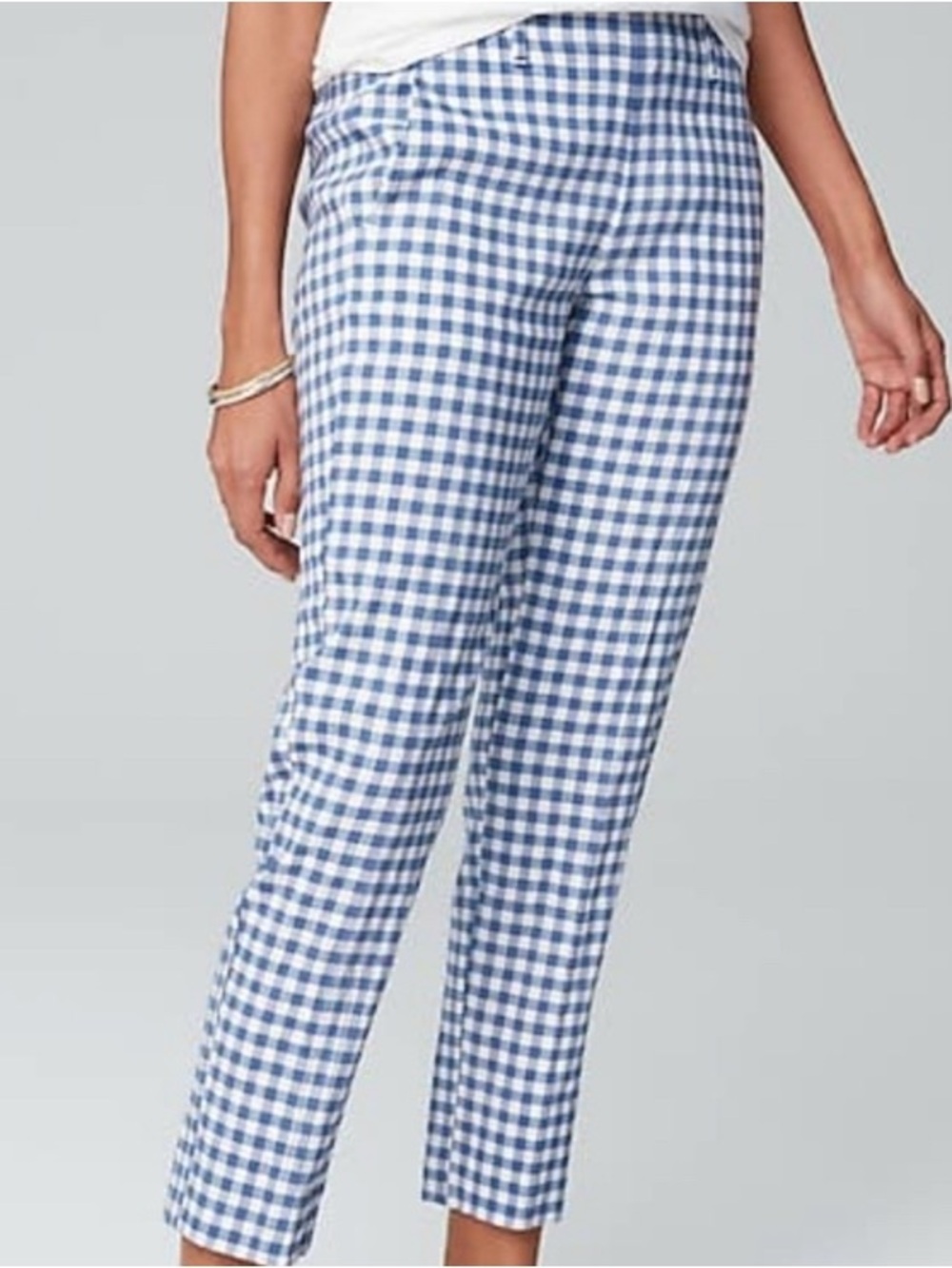 J. Jill blue gingham pants